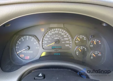 2003 Chevrolet Trailblazer Ls from USA, damaged, VIN 1GNET16S536230329